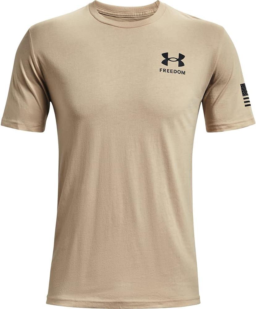 Under Armour Men's New Freedom Flag T-Shirt (Large)