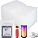 50 Pcs Clear Bubble Out Bag 8X10Inch, Bubble Pouches Wrap for Shipping, Double Walled Cushioning Bags for Moving, Packing and Extra Protecting Fragile Item