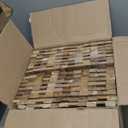 Wall!Supply 3D Wall Panels – Reclaimed Vertical Asian Teak Wood – Home Decor Wallpaper Alternative for Living Room, Bedroom & Office – Easy DIY Installation – 16 Pack, Covers 11.15 Sq Ft