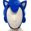 GE Animation GE-2380 Sonic The Hedgehog - Sonic Hair Cosplay Hat Blue, One Size