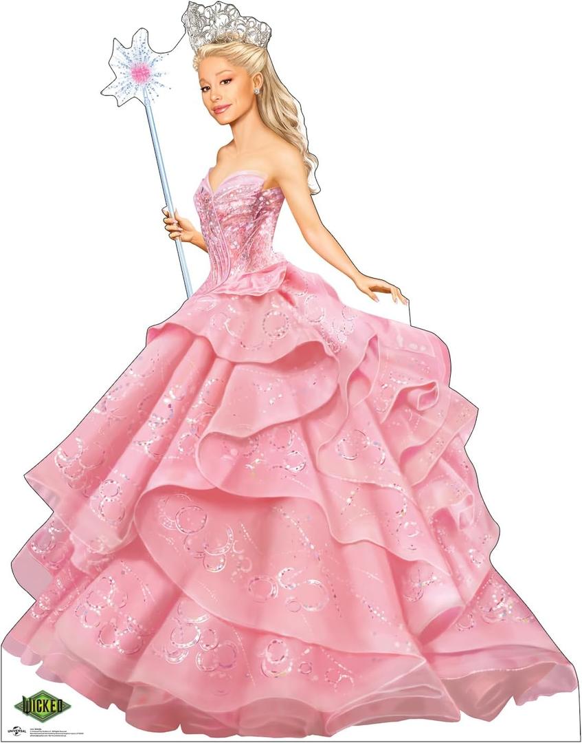 Cardboard People Glinda Life Size Cardboard Cutout Standup - Wicked (2024 Film)