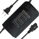 48V 20AH Lead Acid Battery Charger for Scooter, Go-Karts, Big Toys Baja, FitRight, Go-Bowen 100V-240V Input with 3 Pin Plug