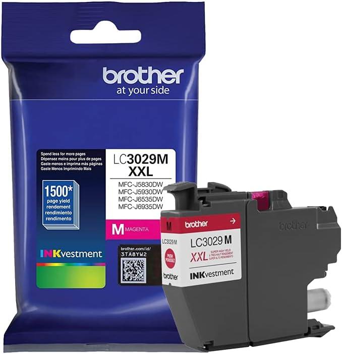 Brother LC3029M Super High Yield Magenta Ink Cartridge (Pack of 1)