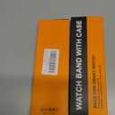 2 x 3 In 1 Waterproof Privacy Case for Apple Watch 10 With Band 46mm,Water Proof Face Cover Built-in Anti Spy Tempered Glass Screen Protector & Silicone Soft Bands for iWatch Series 10(Clear/White, 46mm)