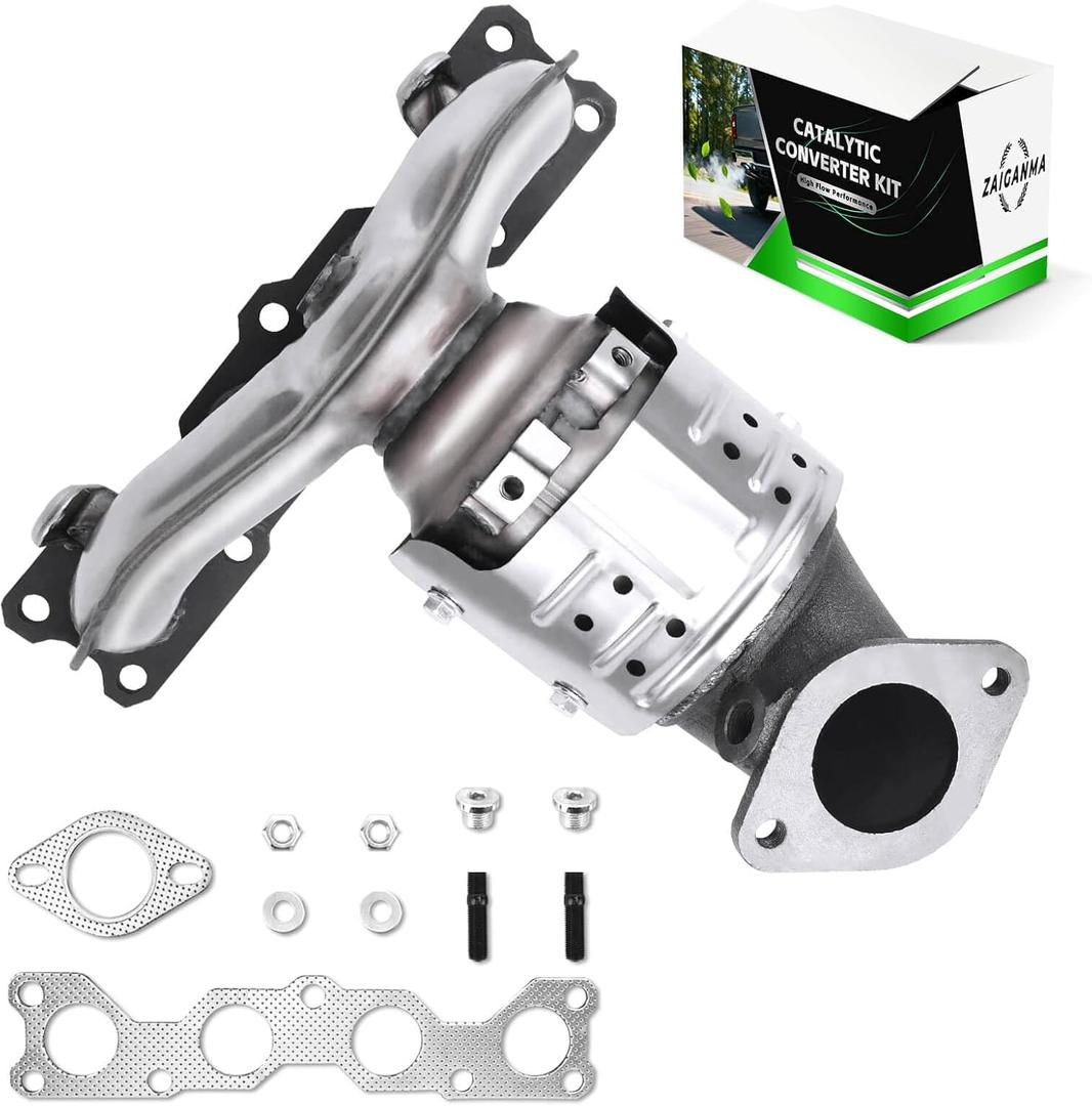 Converter Compatible with 2013-2015 Kia Sorento L4 2.4L, 2013 2014 2015 2016 Hyundai Santa Fe Sport L4 2.4L, Replace 285102G445, 674-071, 674071, 52775, Direct-fit (EPA Compliant)