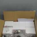 3-Light Bathroom Light Fixtures, Brushed Nickel Vanity Light, Farmhouse Wall Lights with Milky White Frosted Glass Shades, Bathroom Wall Lamp for Mirror Kitchen Bedroom Hallway Living Room