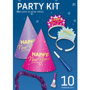 Amscan Shooting Stars New Year's Party Kit