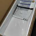 White LED Recessed Shower Niche30"X12" Bathroom Cabinet,with 3-CCT COB LED Strip Light 3000K/4000K/6000K Waterproof No Tile Need Stainless Steel Wall Niche for Shower wall, 30X12In