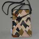 Cross Body Phone Pouch for Women, Tainada Universal Crossbody Dual Zippered Wallet Purse Bag with Detachable Strap for iPhone 11/ 12 Pro Max, XR, Samsung S20 FE, A32, LG Velvet (Mountain Pattern 1)
