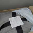 Miracle Made Breathable All-Season Duvet Insert Comforter, Silver-Infused Cotton Fabric Hypoallergenic, Pet Hair Resistant, Cooling Bedding Fits Full/Queen Bed Cover, Stone, Full/Queen