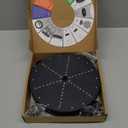 Solar Bird Bath Fountains Upgraded, 4W Solar Powered Water Fountain Pump with 4000 Battery, 7 Nozzles & 4 Fixers, Colorful LED Lights for Garden, Swimming Pool, Pond, Fish Tank and Outdoor