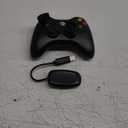 W&O Wireless Controller Compatible with Xbox 360 2.4GHZ Gamepad Joystick Wireless Controller Compatible with Xbox 360 and PC Windows 7,8,10,11 with Receiver (Black)
