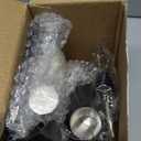 Cocktail Shaker Set Bartender Kit : 15-Piece Bar Tool Set with Acrylic Stand Bars Set with All Practical Bar Accessories, for Drink Mixing, Bar, Home, Lounge & Party, Silver