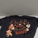 Daddy Can Bearly Wait Bear Gender Neutral Boy Baby Shower T-Shirt (Small, Black)