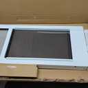 Dog Door for Sliding Glass Door, Adjustable Height 75 3/5" to 80" Sliding Door Pet Door Insert with Screen Design, Suitable for Large Dogs Up to 75 lbs, New