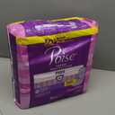 Poise Incontinence Pads & Postpartum Incontinence Pads, 6 Drop Ultimate Absorbency, Long Length, 42 Count