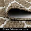 SHACOS Door Mats 20"x32" Indoor Washable Front Door Mat Non Slip Water Absorbent Entryway Rug Doormat Entrance Entry Rug Floor Mat for Home Garage Kitchen, Brown