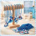 36 Pcs Beads Necklace Jewelry Accessories Necklaces Chains Pendant Party Decorations Gift for Women Men Party Favor Summer Birthday Holiday Costume Cosplay