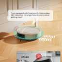 Lefant Robot Vacuum Cleaner M210 Pro,Slim,Quiet,2200Pa Suction,120 Min Self-Charging Robotic Vacuums, Freemove 3.0,WiFi/APP/Alexa,6 Cleaning Modes Ideal for Hard Floors Pet Hair Low Carpet,Champagne