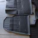 LASFIT Floor Mats & Trunk Mat for Jeep Grand Wagoneer 2022-2025 7 Seats Only (NOT Fit for L or 8 Seats) All Weather TPE Custom Fit Floor Liners Cargo Mat Black