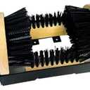 Boot and Shoe Brush Cleaner Scraper for Outdoor Mud with Folding Sides by Trademark Innovations