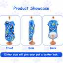 8PCS/Pack Dog Shirts Male for Small Dog Boy Sleeveless T Shirts Soft Stretchy Cats Doggie Puppy Tank Top Tee Vest S
