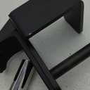 Kipika J-Hooks for 2'x2'and 3'x3' Power Rack - Bottom Reinforced Steel Hooks with Rubber Pad - Set of 2 (C: For 3"x3" Rack with 5/8" or 1" Hole)