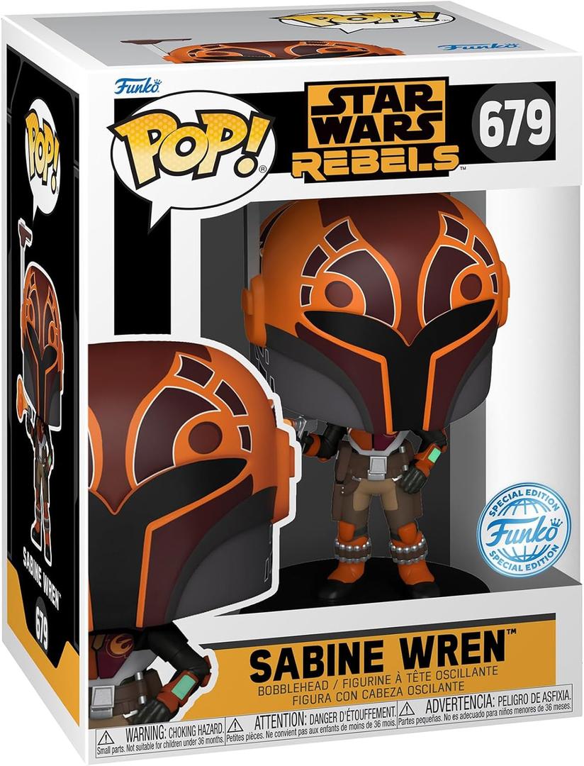 Funko Pop! Star Wars: Rebels - Sabine Wren with Airbrush (Boxlunch Exclusive), 76705
