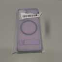 OWKEY for Samsung Galaxy S21 Case with Stand, Magnetic Shockproof Case Fit for Magsafe Translucent Matte Cover for Samsung S21, Purple