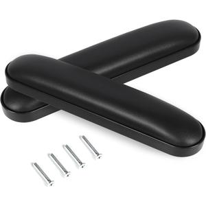 Wheelchair Armrest Pads - Premium Comfort Foam Cushions Universal Fit for Drive/Invacare/Medline Wheelchair Parts, Lightweight Wheelchair Accessories & Replacement Parts (Easy Installation)