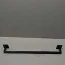 KOKOSIRI 24-Inch Single Towel Bar, Bathroom Kitchen Towel Holder, Wall Mounted SUS304 Stainless Steel Towel Rack, Matte Black, B4003BK-L24