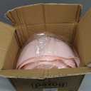 BoxedHome Nesting Plastic Mixing Bowl Set, 4 Piece Mixing Bowl Set with Pour Spouts, Size 1.7, 2.5, 3.5 and 4.5qt, for Prepping, Mixing, Baking, Cooking(2023 New Version, Pink)