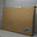 78.8" Extra Tall Cat Gate, 28.3-33" Wide Safety Metal Cat Door, Pressure Mounted Easy Walk Through Pet Gate with Door for Stairs, Doorways, Kitchen (White)