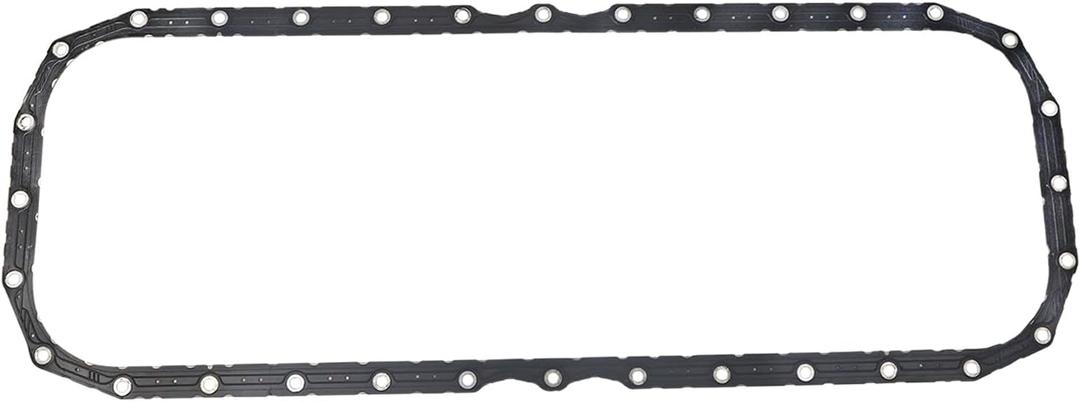 Oil Pan Gasket Oil Seal, Crankcase Gasket Compatible with Cummins Vehicle ISX QSX X15 15L Truck Bus Replace# 4026684, 3679943, 131656, AK-4026684, AK4026684, FP-4026684