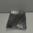 NIGHTON Portable Blackout Curtains 71"57", Strong Hook and Loop Tape Strips with Adhesive, Cuttable Blackout Window Cover, 100% Black Out Material Blinds for Baby Nursery or Travel - Black