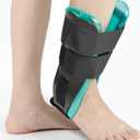 Air Gel Ankle Brace for Sprain, Ligament Injury (Grade 1 to 2), Tendonitis, Ankle Stirrup Support Sprain Fixation Detachable,Fits Left and Right Foot