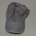 Kids Distresed-Washed Baseball Hat Infant Toddler Baby Boy Girl Hats Distresed for 2-8 Years (Gray), Pack of 1 