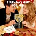 Ufree Beard Trimmer for Men, Electric Razor Shaver, Cordless Hair Clipper Shaving Kit for Mustache Body Nose Ear Hair Facial, Adjustable Beard Grooming Kit Birthday Gifts for Men (Bronze)