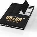 Moisture Resistant Bunkieboards,Queen Size 80x60'' Low Profile Bed Support,Large Double Bed 10mm Bunkie Board,