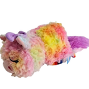 Happy Nappers FlipaZoo Unicorn Children's Plush Toy, Reversible, Sparkle/Rainbow