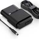 65W 45W Charger for Dell Latitude 3520 3420 3450 3550 3530 3590 3500 3510 3430 3420 3410 3301 3320 | 3310 2-in 1 3390 2-in-1, 19.5V 3.34A Power Supply Adapter Cord