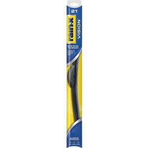 Rain-X 21'' Vision Wiper Blade, Standard Beam, All Weather Performance Curved Smooth Wipe (21)