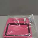 Kids Case for Fire HD 10 Tablet (9th/7th/5th Generation,2019/2017/2015 Release), Kickstand Lightweight Shockproof Protective Foam Cover for Fire HD 10 Case 10.1 Inch with Carry, Rose Red