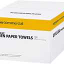 AmazonCommercial 2-Ply White Adapt-a-Size Kitchen Paper Towels, Absorbent, Thick, Individually Wrapped, 140 Towels per Roll (12 Rolls), 1,680 Sheets Total