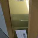Prime-Line MP4618 Kick Plate, 8 In. x 34 In., Brite Brass on Aluminum Door Kick Plate (Single Pack)