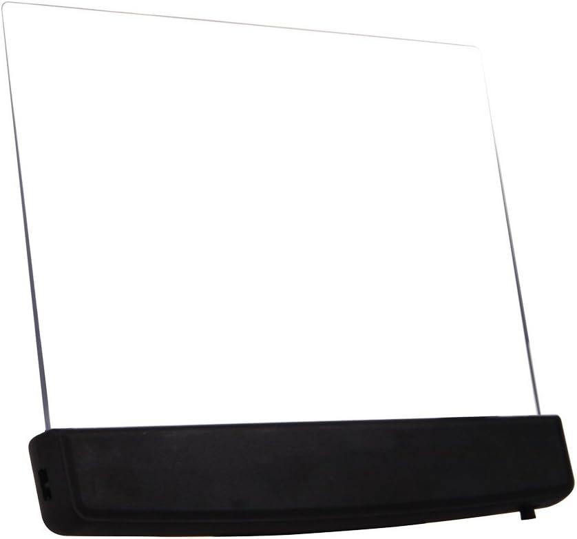 LED Lightwedge Reading Lamp Night Flat Plate Portable Panel Book Light for Reading