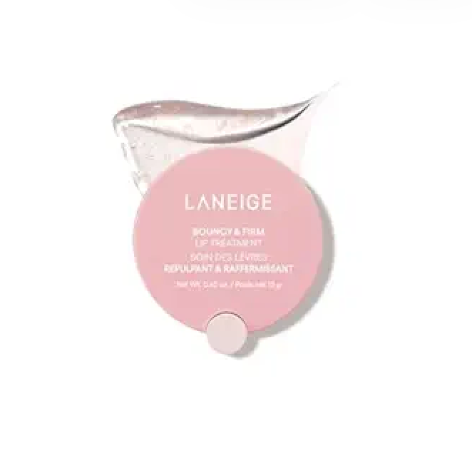 LANEIGE Bouncy & Firm Lip Treatment: Plumping & Firming Lip Care with Peony & Collagen Complex, Ceramide Capsules, & 5D Hyaluronic Acid for Hydration