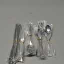 20 Piece Silverware Set Service for 4,Premium Stainless Steel Flatware Set,Mirror Polished Cutlery Utensil Set,Durable Home Kitchen Eating Tableware Set,Include Fork Knife Spoon Set,Dishwasher Safe