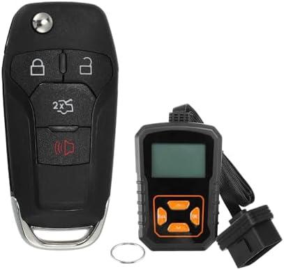 ACROPIX N5FA08TAA Keyless Entry Remote Key Fob for Ford Fusion 2013 2014 2015 2016 2017 315MHz Replacement Car Control Key Kit DIY Tool 4 Buttons Black