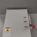 200 Amp Transfer Switch, 3P 120/240V, 48000W General-Duty Double-Throw Safety Switch, Meeting NEMA 3R Standards for Outdoor and Indoor